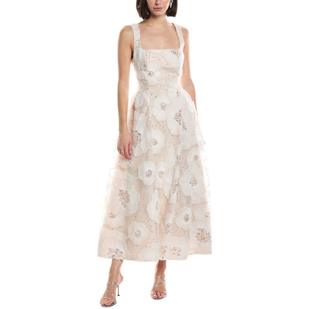 Milly Womens  Arianna Midi Dress